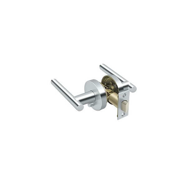 Elite Mandeville Series Residential Lever Privacy Right Handed Polished Chrome